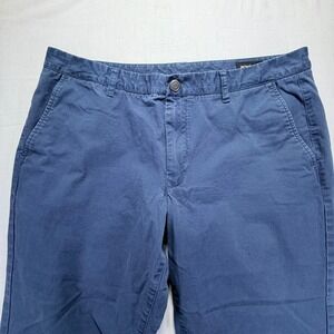 BONOBOS Straight Fit Mens Navy Blue Chinos Pants Size 38x34